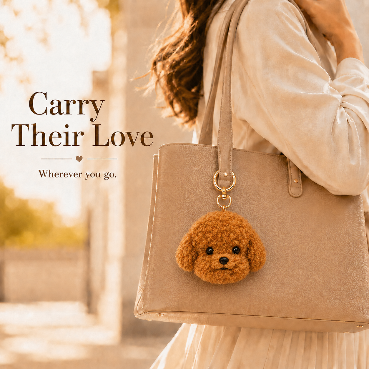 Custom Pet Plush Bag Charm, Personalized Dog Cat Keychain, Pet Memorial Gift