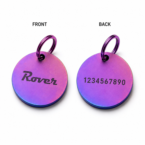 DOG ID TAG - Custom Engraved Premium